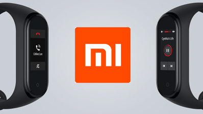Xiaomi Mi Band 4 y logo