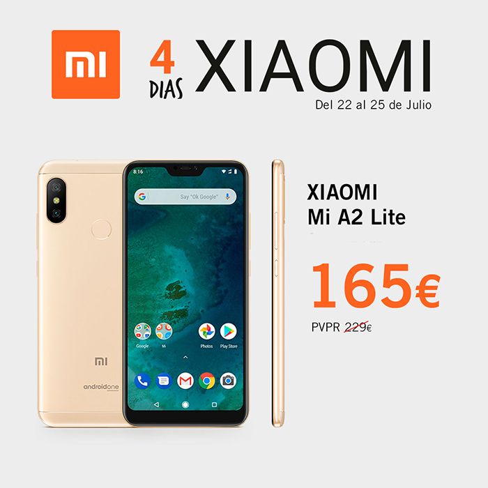Xiaomi Mi 2 Lite por sólo 165 euros