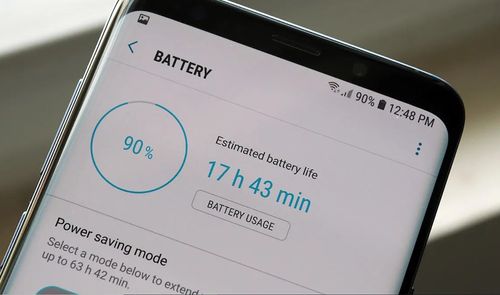 configuración batería Samsung