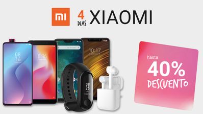 Hasta un 40% de descuento en dispositivos Xiaomi