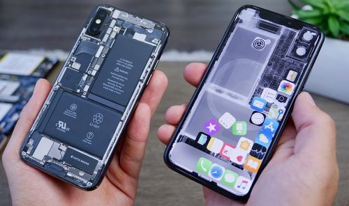 iphone x abierto
