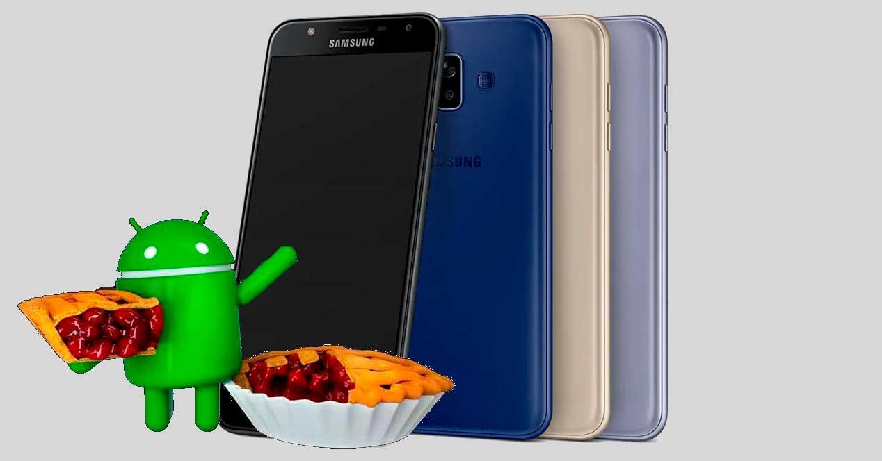 android 9 Pie del Samsung Galaxy J7 Duo
