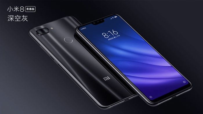 Portada y trasera del Xiaomi Mi 8 Lite