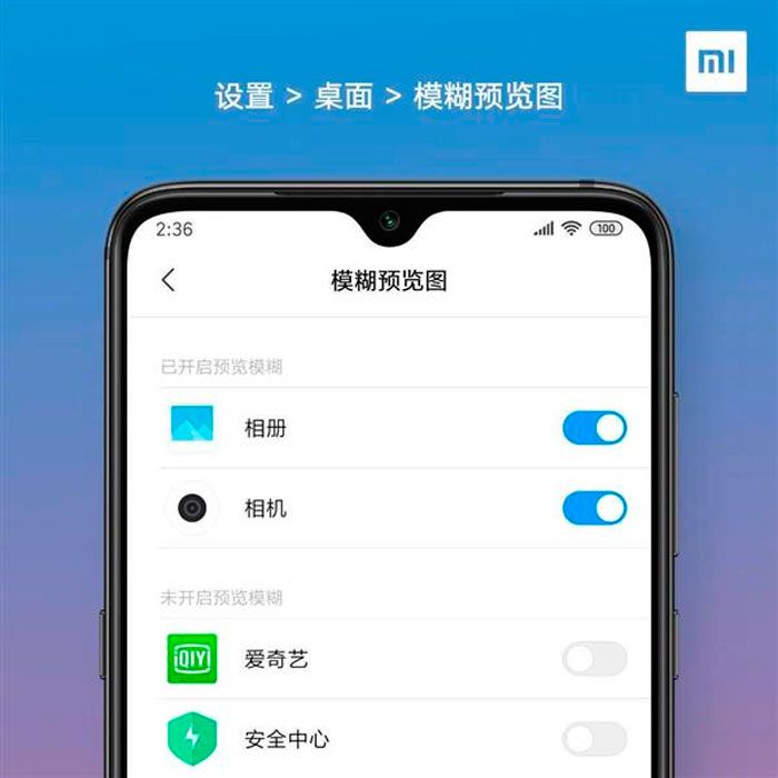 características de MIUI 10