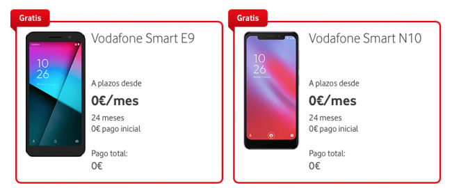 moviles gratis vodafone