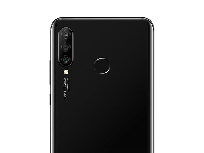 Triple cámara trasera del Huawei P30 Lite