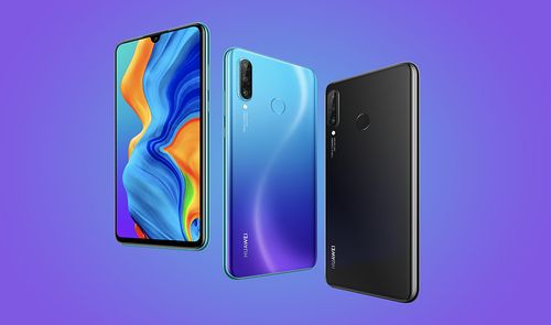 Frontal y trasera del Huawei P30 Lite