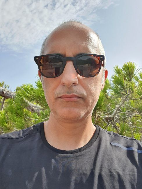 Selfie con el Samsung Galaxy S10 5G