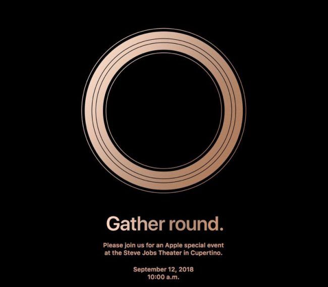 Fecha de presentación del iPhone Xs
