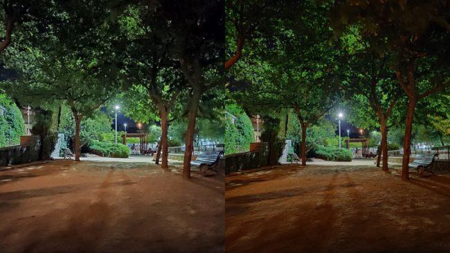 Foto nocturna Mi 9T Pro vs OnePlus 7 Pro