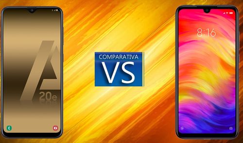 Galaxy A20e vs Xiaomi Redmi Note 7