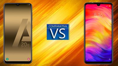 Galaxy A20e vs Xiaomi Redmi Note 7