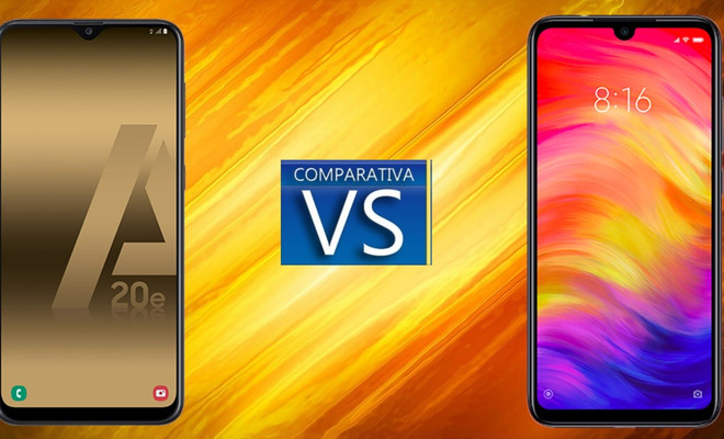 Galaxy A20e vs Xiaomi Redmi Note 7