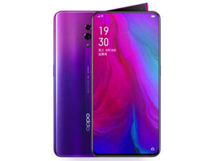 Frontal y trasera del Oppo Reno