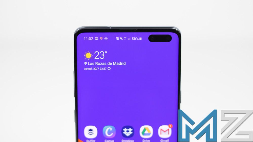 Pantalla del Samsung Galaxy S10 5G