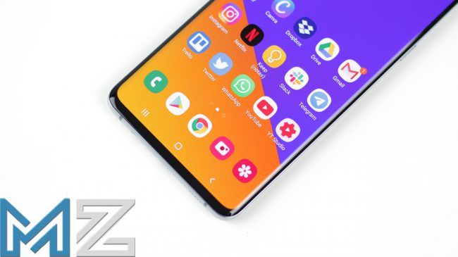 Marco inferior del Samsung Galaxy S10 5G
