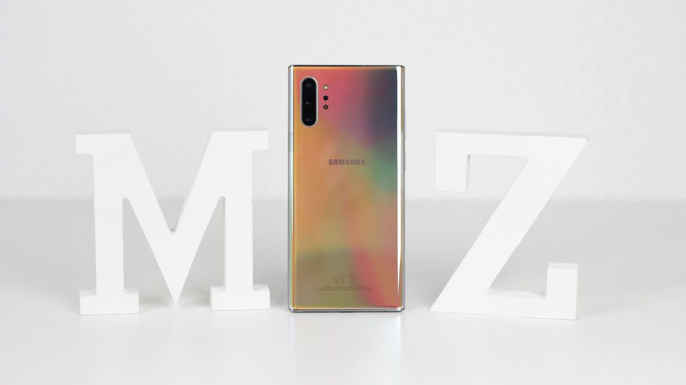 Imagen trasera de Samsung Galaxy Note 10 Plus