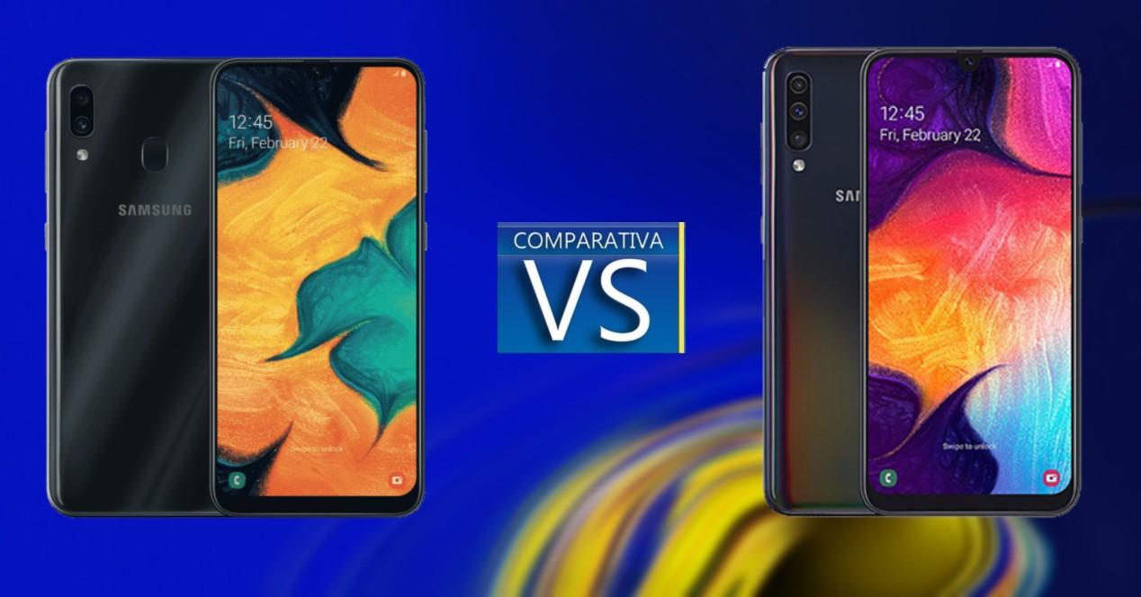 Samsung Galaxy A30 vs Galaxy A50