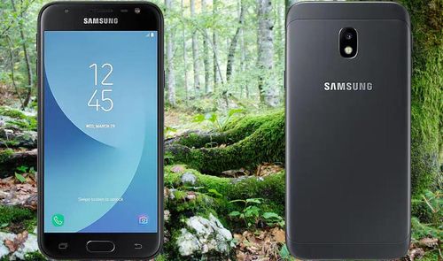 galaxy j3 de 2017 en bosque