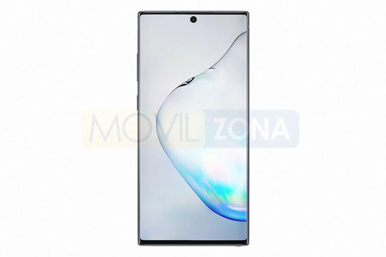 Samsung Galaxy Note 10 Plus frontal