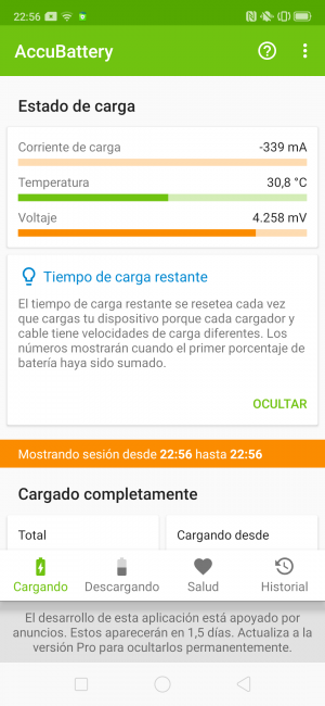 Batería del Oppo Reno Z
