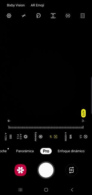 Modo anvanzado Samsung Galaxy S10 5G