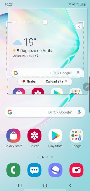 Uso de S Pen Samsung Galaxy Note 10 Plus