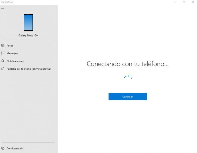 Conectar a portátil Samsung Galaxy Note 10 Plus