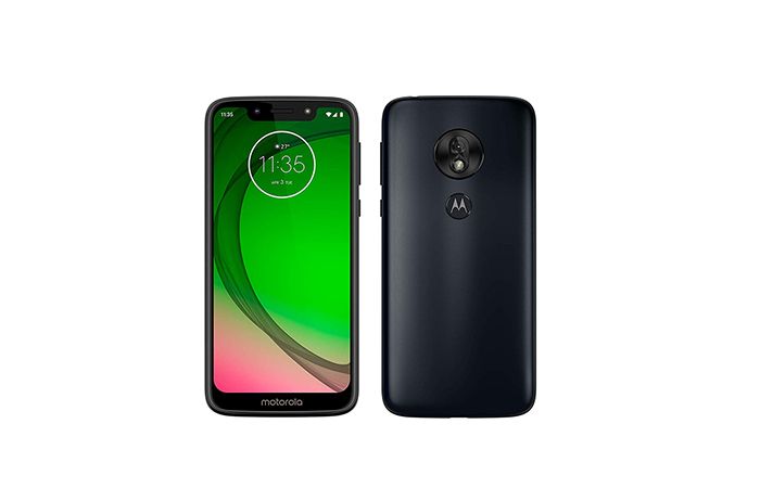 Frontal y trasera del Motorola G7 Play