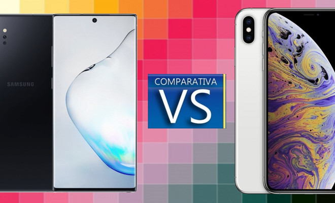galaxy note 10 plus vs iphone xs max