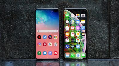 iphone xs galaxy s10