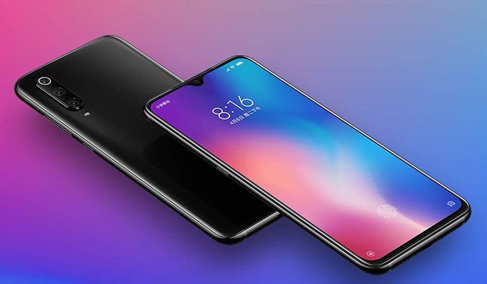 Vista frontal y trasera en diagonal del Xiaomi Mi 9