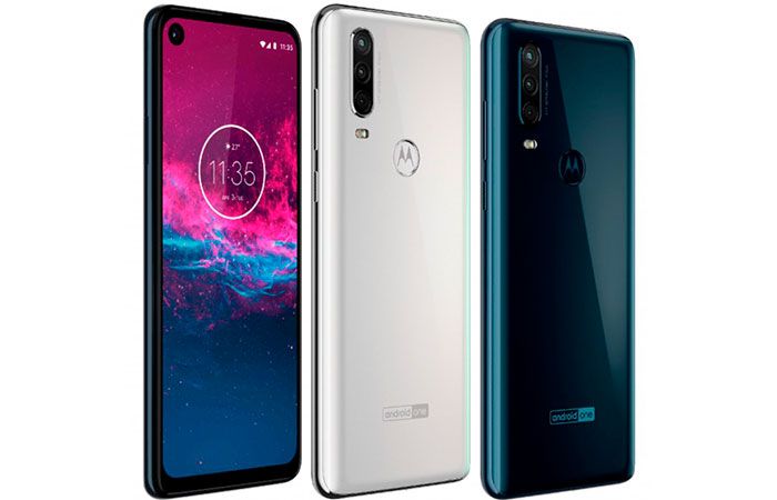 motorola one action colores
