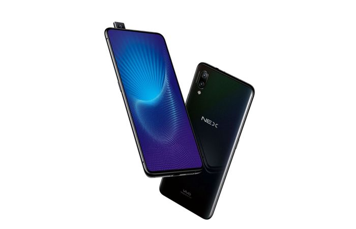 Vivo Nex, frontal y trasera