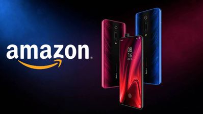 Frontal y trasera del Xiaomi Mi 9T en color azul y rojo