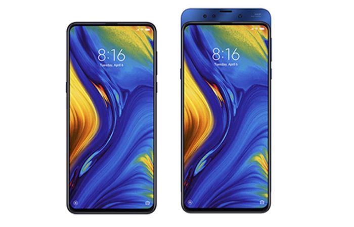Xiaomi Mi Mix 3, frontal y trasera