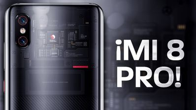 Xiaomi Mi 8 Pro con pantalla transparente