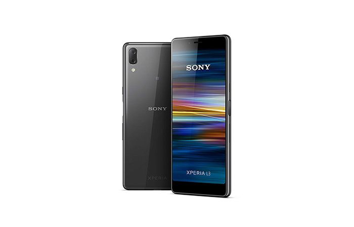 Frontal y trasera del Sony Xperia L3