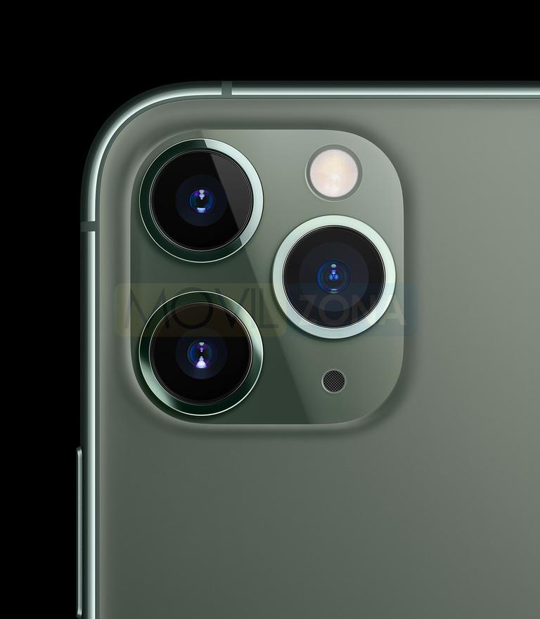 Apple iPhone 11 Pro cámara con tres lentes