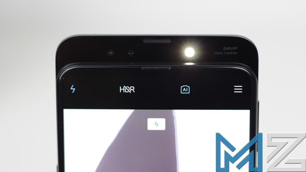 Imagen del flash del Xiaomi Mi Mix 3 5G