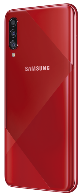 Samsung Galaxy A70s rojo