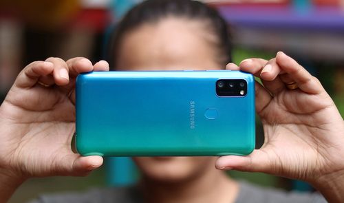 Trasera y cámaras del Galaxy M30s