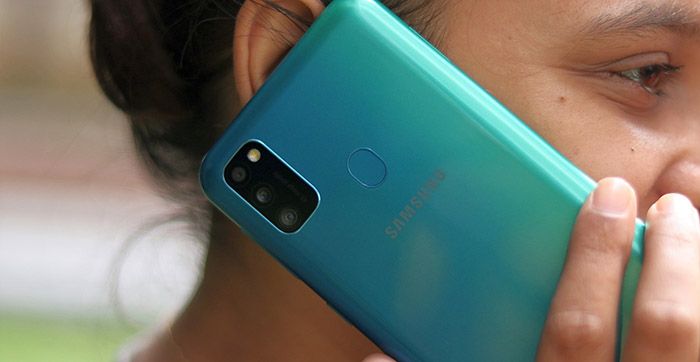 Parte trasera Galaxy M30s