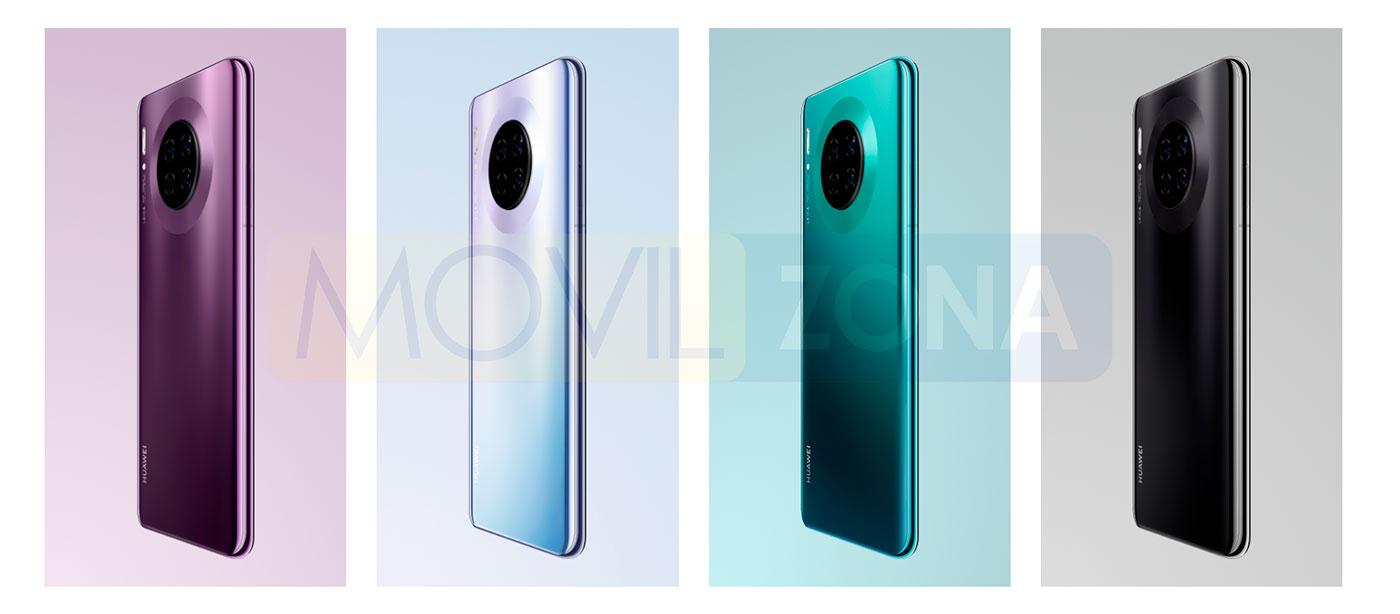 Huawei Mate 30 colores