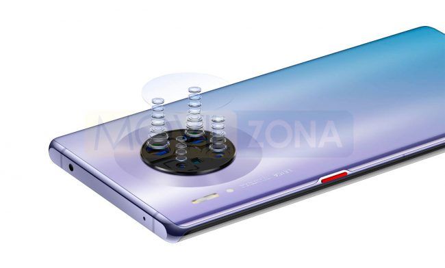 Huawei Mate 30 Pro cámara de cuatro lentes