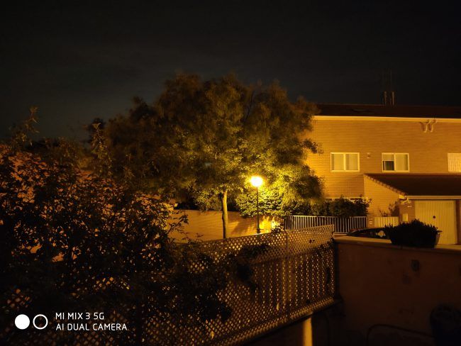 Foto noche Xiaomi Mi Mix 3 5G