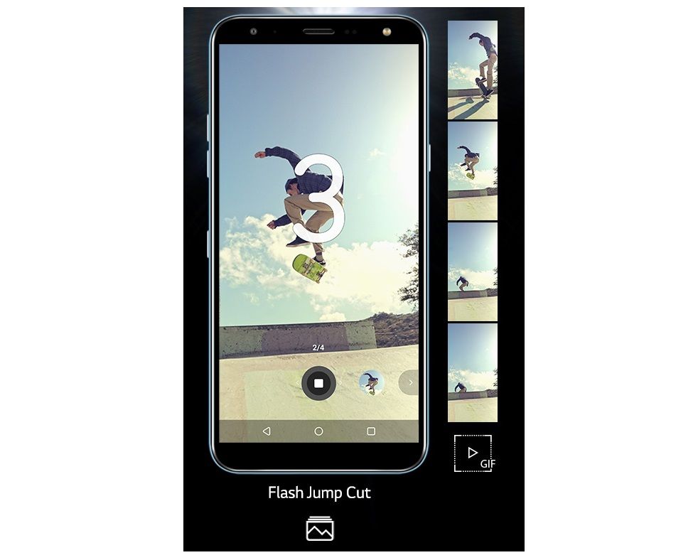 Lg K40 hacer gifs