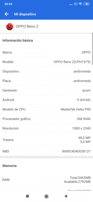 Datos antutu Xiaomi Mi Mix 3 5G