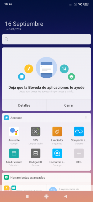 Opciones uso Xiaomi Mi Mix 3 5G