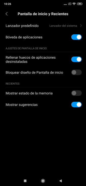 Modo oscuro en el Xiaomi Mi Mix 3 5G